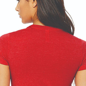 เสื้อยืดลำลองของผู้หญิงคอลเลคชั่นฤดูร้อนผ้าใบผ้าฝ้ายผ้าแคนวาสแห้งเร็วระบายอากาศได้ดีดีไซน์ตามสั่ง - Product Image 6