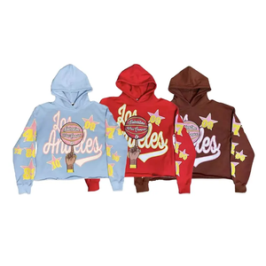 เสื้อฮู้ดดี้ทรงบ็อกซี่ ตัดขอบดิบ ผ้าคอตตอน/โพลีเอสเตอร์ สไตล์วินเทจ สำหรับผู้ชาย ทรงโอเวอร์ไซส์ พิมพ์ลาย DTG แฟชั่นสตรีทแวร์ ทรงปกติ - Product Image 2