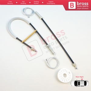 ชุดซ่อมมอเตอร์กระจกไฟฟ้าหลังขวา BWR5637 สำหรับรถยนต์ฟอร์ด โฟกัส MK2 II คาบริโอเล็ต ปี 2006-2010 รุ่น 1517666 - Product Image 2