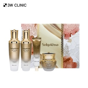 Set de 4 Piezas de Crema Facial Herbal de Crisantemo de Nieve 3W Clinic, Crema Facial Herbal para el Bienestar - Product Image 1