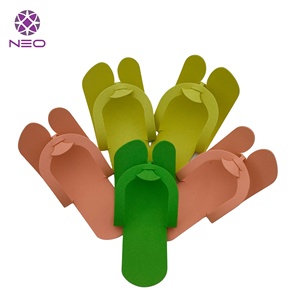 Zapatilla desechable de secado rápido para hombre y mujer, zapatilla antideslizante perfecta para baño, interior, Spa, salón de uñas con colores variados - Product Image 2