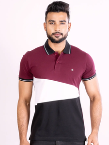 เสื้อยืดแฟชั่นแขนครึ่งส่วนคอโปโลตัดเย็บแบบพรีเมียมสวมใส่สบายทันสมัยสวมใส่ได้ทุกวัน - Product Image 2