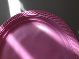 Platos redondos de fiesta para el hogar, vajilla colorida y fuerte de alta calidad de 220mm y 9 pulgadas, plana, PP - Product Image 4