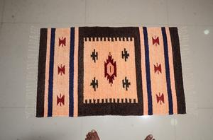 Latest Collection Handmade <b>Chenille</b> Cotton Polyester <b>Rug</b> Multi-Color Traditional Style Home Decor Carpet Floor Carpet for Prayer - Product Image 5