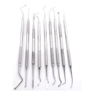 Ensemble d'instruments de remplissage dentaire de qualité professionnelle Outils de remplissage dentaire légers et durables en acier inoxydable - Product Image 6