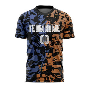 Meilleure Vente Maillot de Foot Homme Personnalisé Haute Qualité 100% Coton Séchage Rapide Léger Respirant Tenue d'Entraînement Sportif - Product Image 1