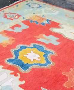 Meilleure qualité à la main Fine nouvelle laine tapis doux noué à la main personnalisable taille 5x8 12x14 motif abstrait pour les hôtels de bureau à domicile - Product Image 5