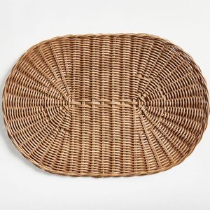 Factory Specialized in Manufacturing Luxury Wholesale Price Dining Rattan ChargerWoven Rattan Chargers for Weddings Parties - Product Image 2