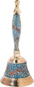 Campanas de latón talladas a mano impresas personalizadas para Pooja y templos grandes Festivales Artesanía al aire libre Regalos ocasionales Modelo Tipo de producto - Product Image 6