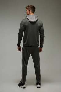 Conjunto Deportivo Casual de Poliéster con Cierre de Cremallera Personalizado de Alta Calidad al por Mayor para Hombre - Product Image 2