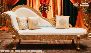 Chaise italienne moderne pour scène de mariage, causeuse de style italien pour scène de mariage, canapé italien pour couple de mariage indien, USA - Product Image 2