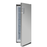 Congélateur Vertical Individuel Blanc/Noir/Argent 7,06 pi³/200 L, Congélateurs sur Pied pour Cuisine Domestique