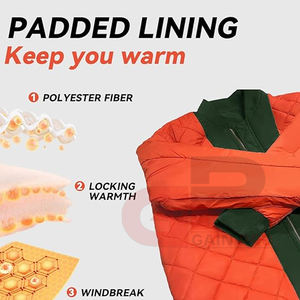 Diseñe su propio logotipo personalizado Chaqueta de bombardero de béisbol profesional Nuevo estilo Chaqueta de bombardero de moda de invierno - Product Image 3