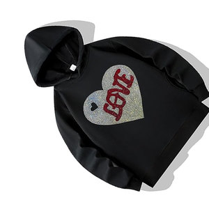 เสื้อฮู้ดลายพลอยเทียมเสื้อสวมหัวปรับแต่งได้สำหรับแบรนด์2025 - Product Image 6