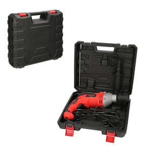Trapano a percussione da 1050 Watt. Con velocità variabile. Include custodia per il trasporto, maniglia e guida in metallo. - Product Image 4