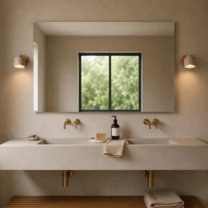 Applique murale minimaliste CH avec étagère en bois, lampe de chevet pour chambre à coucher, usage intérieur - Product Image 4
