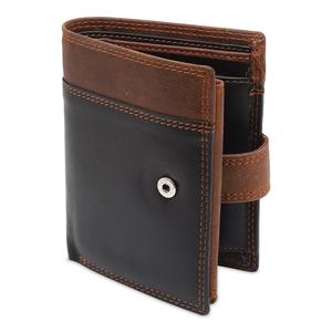 Cartera con logotipo personalizado para hombre y mujer, tarjetero de piel auténtica con RFID, monedero de lujo, Cartera de piel auténtica para hombre - Product Image 1