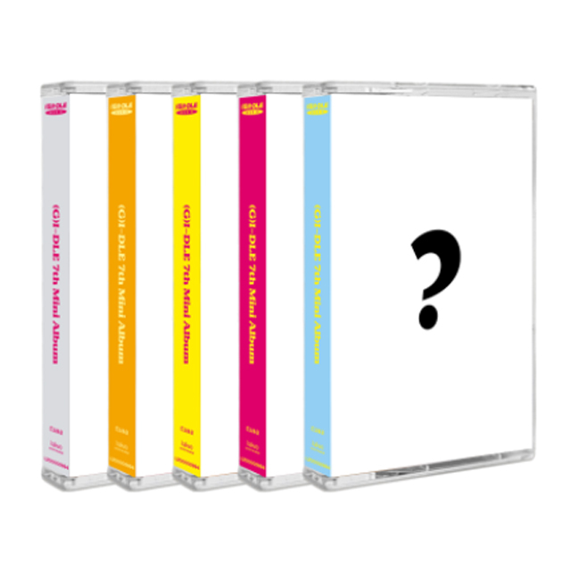 (G)I-DLE [I SWAY] 7TH MINI ALBUM YUQI VERSION CD Korean KPOP BEST SELLING KOREA Paper Material