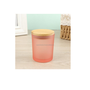 Pot de cire en verre moderne Porte-lampe T de plusieurs couleurs peintes Vaisselle et décoration de fête de nuit Bougeoir - Product Image 2