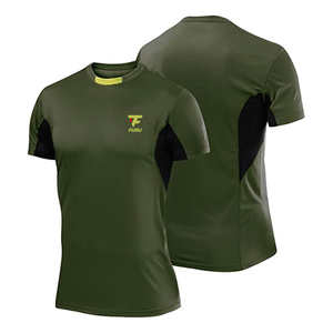 T-shirt technique à col en O pour hommes respirant New Fashion Hot Deal Top Sale Item - Product Image 2