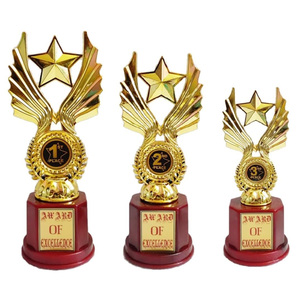 Gran oferta, copa de trofeo de aluminio de estilo europeo, Premio escolar de fútbol grande, respetuoso con el medio ambiente, personalizado, superventas de alta calidad - Product Image 1