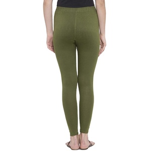 Leggings Personalizados para Mujer, 100% Algodón, Transpirables, para Yoga, Cintura Elástica, Servicio OEM, Ropa Deportiva al por Mayor 2027 - Product Image 3