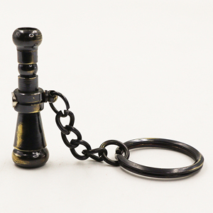 Mini llavero binocular de latón hecho a mano, pequeño, Vintage, negro, antiguo, magnético, Metal, Idea de regalo única para llavero - Product Image 3