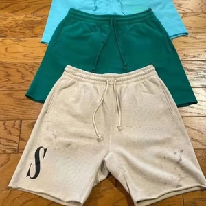 Personnalisé 100% coton extérieur hommes décontracté solide Shorts broderie personnalisée hommes Baggy Jorts été Streetwear Vintage Shorts hommes - Product Image 1