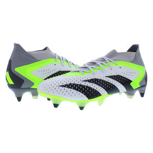 รองเท้าอาดิดาส Predator Accuracy.1 สำหรับพื้นสนามนุ่ม รุ่น Unisex สี: รองเท้าสีขาว/สีดำ/สีเหลืองสดใส ของแท้ 100% - Product Image 2