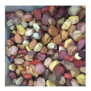 Jouets d'équilibrage de roche en bois naturel, blocs Tumi Ishi en multicolore ou noir, fournisseur de gros fait à la main - Product Image 4