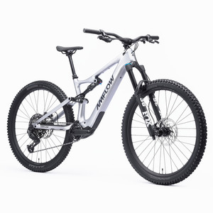 Hot Selling 2025 Amflows PL Carbon 800Wh Electric Mountain Bike-Integrated Lithium 500W Brushless Motor 160/150mm Travel Carbon - Product Image 3