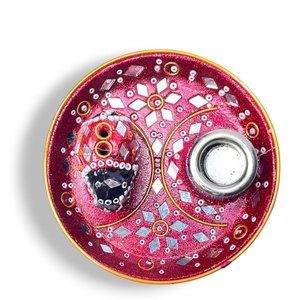 Handcrafted Lac <b>Incense</b> Holder Modern Elephant Jewel Stick & <b>Cone</b> Burner Stand - Product Image 3
