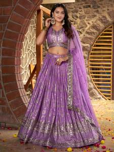 Lehnga choli สไตล์บอลลีฮิงกามีฟังก์ชั่นพิเศษ lehengha choli lehenga choli สำหรับงานแต่งงานขายส่ง - Product Image 6