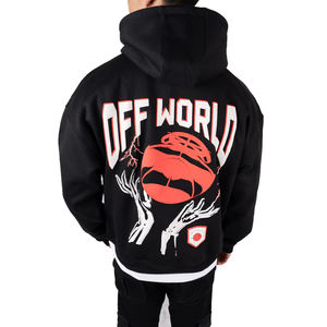 Sudaderas con capucha de impresión de soplo para hombre de calidad superior para ropa de calle, cantidad a granel, gran oferta, sudaderas con capucha de impresión de soplo para hombre a precio barato - Product Image 1