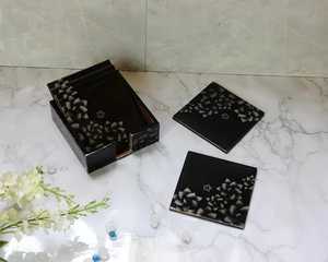 Posavasos de resina para restaurante, cocina, comedor, fiestas, uso de oficina, pizarra - Product Image 1