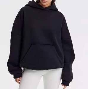 Pull surdimensionné lourd, sweat-shirts à capuche vintage délavés à l'acide pour couples. Sweatshirts pour hommes et femmes - Product Image 5
