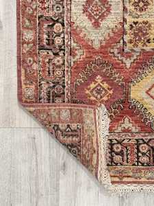 Handmade Persian Carpet High Quality 5x7 Red Silk Wool Woven Cotton Design for Living Room Sizing 4x6 6x7 6.6x4.7 Area <b>Rugs</b> Sets - Product Image 4