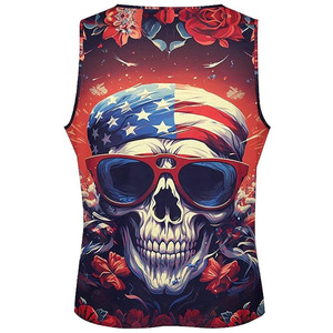 Fitness Wear New Arrival Custom Men Tank Top Plus Size Breathable Comfortable <b>Gym</b> Tank Top for Men's - Product Image 6