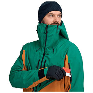 Veste de ski imperméable haute technologie de conception professionnelle d'extérieur de bonne qualité, respirante, grande taille, vestes de ski en polyester/nylon pour hommes - Product Image 5