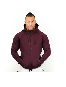 Logo personnalisé sérigraphie logo rose style vêtements de sport de haute qualité vêtements de travail surdimensionné à capuche pour hommes - Product Image 3