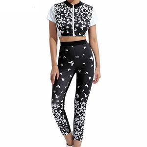 Vente en gros, 3 pièces, ensembles de yoga, ensemble de vêtements de course et de fitness sans couture, ensemble de leggings de gymnastique pour femmes - Product Image 1
