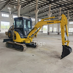 Excavadora Hidráulica Komatsu de 3 Toneladas con Cucharón de Excavación de 0.12m³ de Capacidad, Máquina Usada - Product Image 5