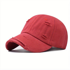 OEM Vente en gros Logo personnalisé Chapeau hommes et casquettes de sport Casquettes lavées en détresse Chapeau Casquettes de baseball de sport personnalisées - Product Image 2