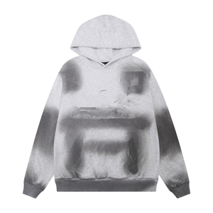 2025 High Cotton Hoodies Printing Designer Heavyweight Oversize Tops Logo 100% Cotton <b>Wreath</b> Sweatsuit Sweatshirt Pants Hooded - Product Image 1