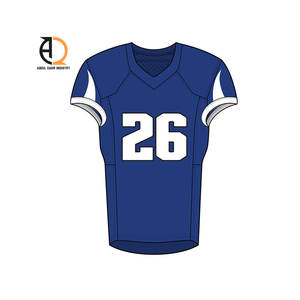 Venta al por mayor uniformes de fútbol americano personalizados sublimación bordado Rugby Jersey ropa de fútbol americano - Product Image 2