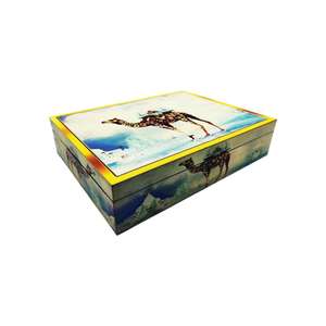 Cajas de almacenamiento de joyería impresas de estilo elegante hechas a mano accesibles a un precio razonable hechas de madera MDF para un embalaje conveniente - Product Image 2