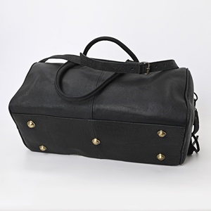   Bolsa de Viaje de Cuero Vacuno con Flecos Estilo Western, Bolsa de Gimnasio para Fin de Semana - Product Image 3