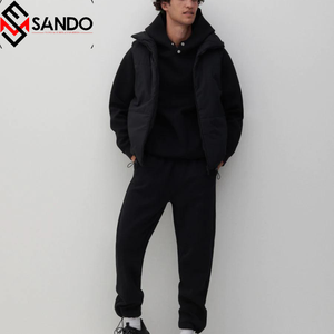 Survêtement 2 pièces respirant de haute qualité pour hommes, ensembles de survêtements de sport à la mode avec logo personnalisé, achat en gros disponible pour l'hiver - Product Image 1