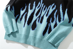 สเวตเตอร์ถักเข้ารูปสำหรับผู้ชายเสื้อสเวตเตอร์แบบสวมหัวคอกลมแขนยาวผ้าวูลอบอุ่นลำลองแฟชั่นฤดูหนาว - Product Image 4