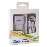 Prix usine Portable Usb c Type c Câble Charge Rapide US/EU/AU/UK Prise Standard Téléphone Portable Chargeur Mural Adaptateur Ensemble